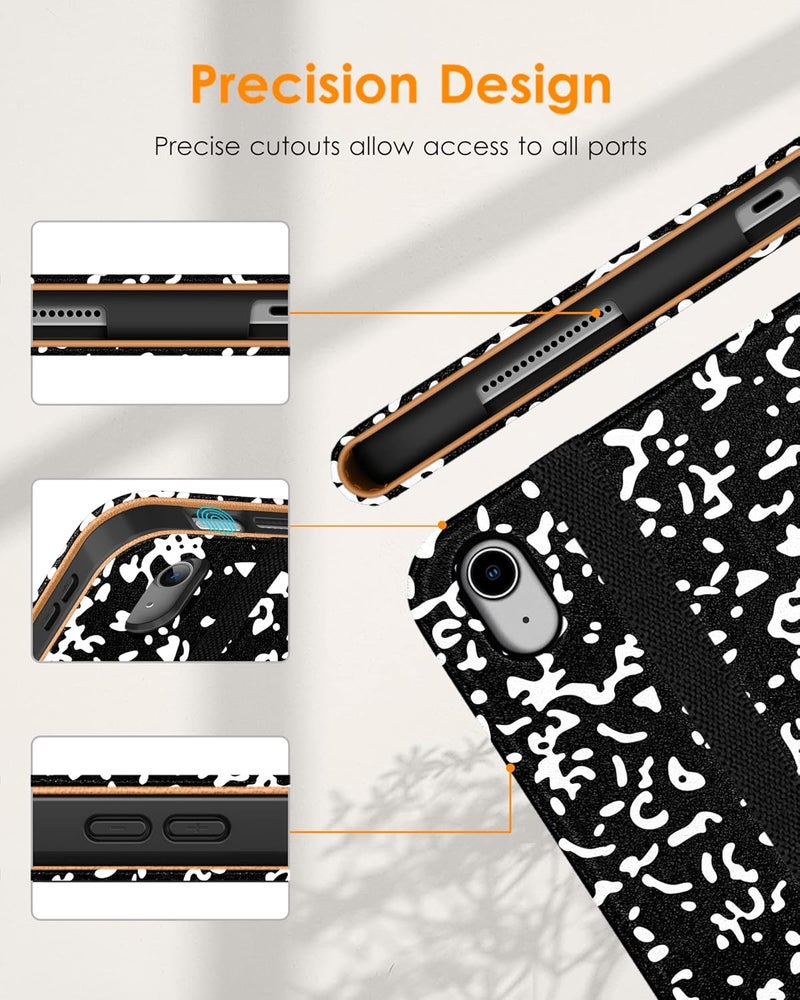 DTTO for iPad (A16) 11th Generation Case 11 Inch 2025, iPad 10th Generation Case 10.9 Inch 2022, Premium Leather Business Folio Stand Cover with Pencil Holder - Auto Wake/Sleep, Book - Image 5